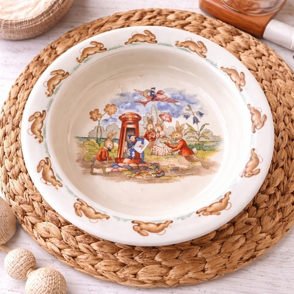 Royal Doulton Other - Royal Doulton Bunnykins Children’s Bowl | Vintage Bunny Rabbit Dish